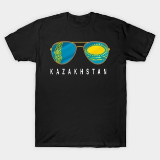 Kazakhstan Sunglasses, Kazakhstan Flag, Kazakhstan gift ,  Kazakhstani , T-Shirt